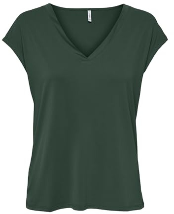 ONLY Onlfree Life S/S Mod.V-Neck Top JRS Noos, Sycamore, XL