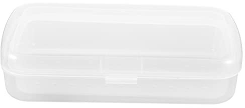 SOESFOUFU Manicure Tool Sterilization Box Organizer Removable Tray Drainage Layer PP Material Nail Clippers and Tweezers Storage UV for Nail Tools