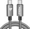 USB C Kabel 240W USB C auf USB C Kabel 2M PD Schnellladekabel USB C auf USB C Nylon Geflochten USB C Ladekabel für iPhone 16 15 Pro Max Samsung Galaxy S24 S23 Ultra, MacBook Pro/Air,iPad, Pixel,Switch