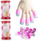 20Pcs Nail Soak Off Clips, Practical Convenient Nail Polish Remover, Plastic Gel Polish Soak Off Remover Cleaner Wrap Clip Cap Tool.