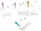 CIMAXIC 4pcs Small Microphone for Recording Mini Phone Microphone Portable Mic for Gaming