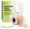 Ruban adhésif en silicone pour cicatrice chirurgicale, respirant, flexible, idéal pour la des cicatrices sur le visage, les mains, les jambes et le corps, 4 x 150 cm