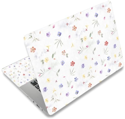 icolor Laptop Skin Aufkleber Folie Cover Vinyl Aufkleber für 13 13,3 14 15 15,4 15,6 Zoll Notebook Schutzfolien Laptop Selbstklebend Kunst Dekorative Aufkleber Schutzhülle (LaptopSkin82)