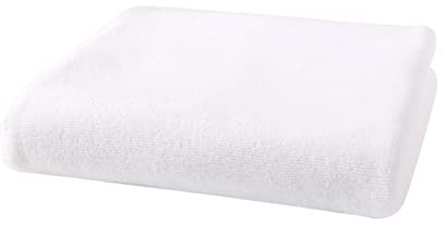 NOLITOY Badetuch und Bad Mikrofaser 70x140cm Weiß Schnelltrocknend für Saugfähig Schwimmen