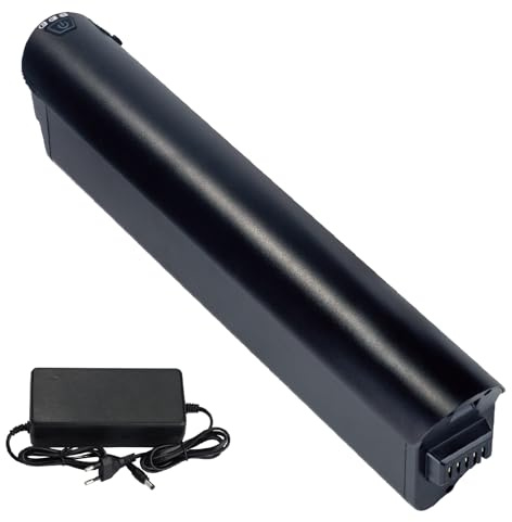 Batterie pour vélo électrique 36 V 13 Ah 16 Ah 18 Ah de Remplacement pour MileTrail1 pour vélo électrique HillMiles Mountain pour MileCity1 Batterie de Remplacement avec Chargeur (36V 13Ah)