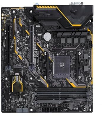 Gaming Motherboard Fit For ASUS TUF B350M-PLUS GAMING Motherboard Socket AM4 B350 DDR4 64GB Support Ryzen 5600 PRO 3600 3200 1700 4600 5900 4700 M.2
