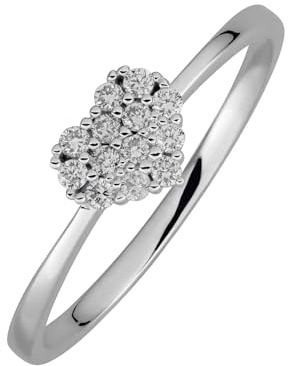 Lyomi Damen Ring 585/- Gold Glänzend Diamant Lab Grown weiß 0,15ct. 067370203-1
