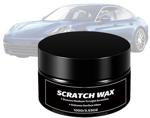 Reparación de pintura de coche – 100 g abrillantador nutriente impermeable | Eliminación de la abrasión productos para el detalle del coche | para viajes, aparcamiento, conducción nocturna, caravana