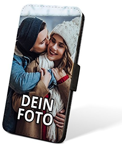 PhotoFancy ® – iPhone® 6/6s Handyhülle mit eigenem Foto Bedrucken – Smartphone Case als personalisierte Schutzhülle (Flipcase)