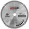 Saxton TCT - Lama circolare per sega circolare per legno, 255 mm x 80 denti x 25,4 mm, adatta per seghe Evolution Rage
