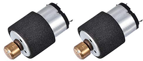 sourcing map Micro Mini Vibration Moteurs Fort Puissance DC 3V-6V 32mA 28x12mm Électrique Moteur Vibrant 2Pcs