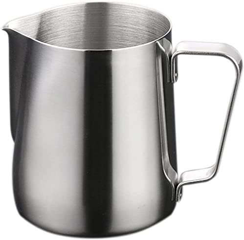LATRAT Pichet à lait de 150 ml en acier inoxydable - Accessoire Barista - Idéal pour expresso, cappuccino et latté