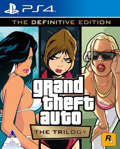 Rockstar 108383 Grand Theft Auto The Trilogy – The Definitive Edition, Black