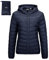 Outdoor Ventures Women's Winter Lightweight Puffer Jacket with Hood, Warm, Short, Packable, Quilted, Transitional, Padded Jacket for Ladies, Lined for Hiking, Travel Deep Blue M