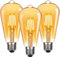 NUODIFAN Edison Vintage Glühbirne, 3 Stück Edison LED Lampe Warmweiß E27 Retro Glühbirne Ideal für Nostalgie und Retro Beleuchtung im Haus Café Bar usw