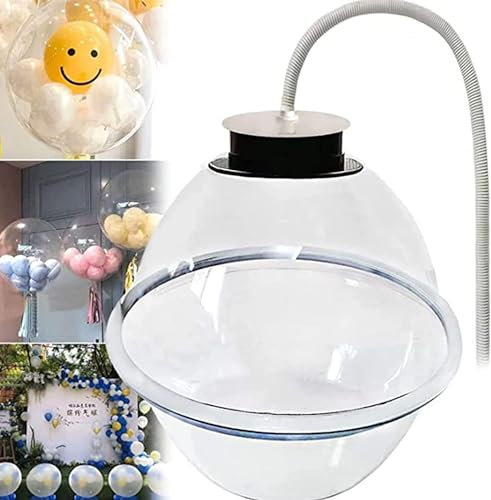 RayGenius Ballon FüLlmaschine, Ballon Expander Stuffer FüR Ballon Rose Bouquet Hochzeit Ballons FüLlen Dekoration, Ballon Verpackungsmaschine