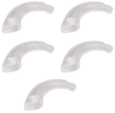 DOACT Hearing Amplifer Hooks, 5pcs Sound Amplifer Ear Hook, Perfect Fitting, Comfortable Sound Aid Sound Replacement Ear Hooks