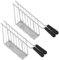SPARES2GO Sandwich Toast Cage Rack for Logik Toaster Toastie Holder with Drip Tray (Pack of 2)