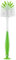 HOMESHOPA Dish Brush with Suction Cup, Green Washing-Up Kitchen Brush, Soft Grip Handle and Non-Scratch Bristles, Long Handle Durable Dish Cleaning Brush