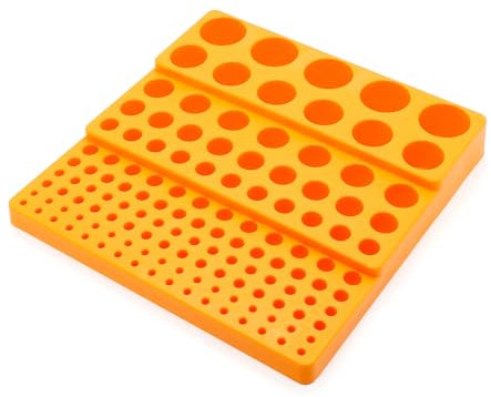 Multifunctional Drill Holder 131 Hole Tool Holder for 4-32mm Milling Cutter Drill Bit Storage Box Tool Organizers Rack