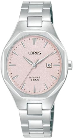 Lorus Damen Uhr klassisch Edelstahl Silber