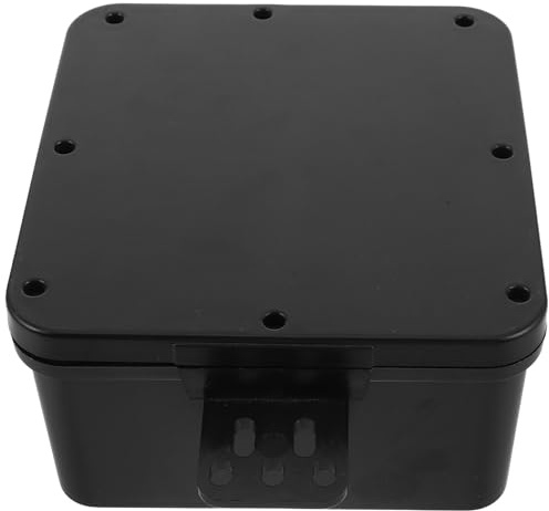 Healvian 12a Electric Wheelchair Battery Box Side Mount Carrier with Plastic Housing for Secure Battery Storage and Easy Replacement in Mobility Scooters and Wheelchairs
