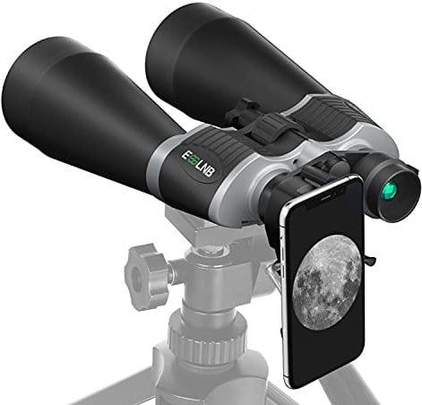 ESSLNB Prismatico Astronomico 13-39X70 Binoculares de Largo Alcance con Adaptador de Teléfono Adaptador de Trípode y Bolso para Terrestre Visita Caza Turismo