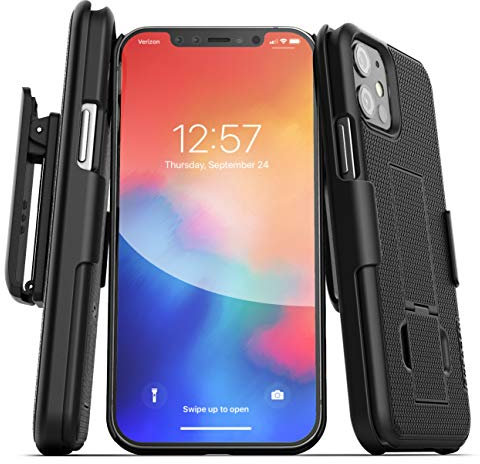 Encased DuraClip Holster for iPhone 12 Case with Belt Clip (iPhone 12)