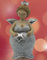 Pommerntraum ®| Dekorationsfigur Weihnachtsengel Sammlerfigur molliger Engel Schutzengel Mollyengel Nana-Engel mollige Frau