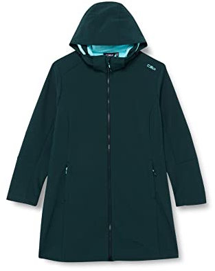 CMP - Damen-Softshellparka mit abnehmbarer Kapuze, Eden, D44