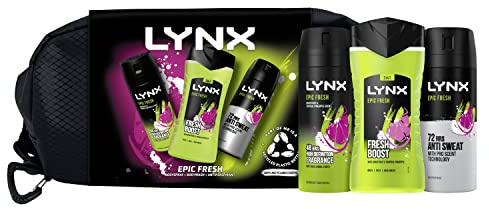 Lynx Epic Fresh Washbag Gift Set