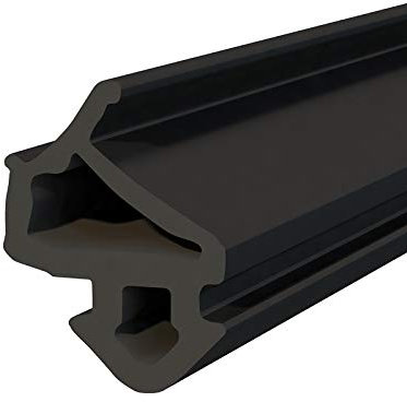 Seiletech.de Fensterdichtung – S-1127 – 5 m – VEKA PVC Fenster Gummidichtug – Schwarz – Zugluftstopper Profildichtung – Gummidichtug Dichtband Kunststofffensterdichtungen