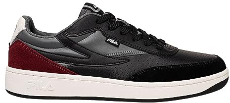 FILA Herren SEVARO CB Sneaker, Black-Tawny Port, 45 EU