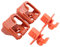 Doo Engy Motorhaube Halterung Motorhaubenstange Halter Halteclip für S-koda Fabia Octavia MK2 2004-2013 Motorhaubenhalterung 2 Sets