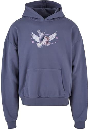 Mister Tee Herren Kapuzenpullover Vive La Liberte Oversize Hoody vintageblue 3XL