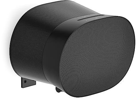 Dinghosen Speaker Wall Mount for Sonos Era 300 Wall Mount Shelf with Kits Easy to Install - Metal Speaker Mounting Bracket Compatible with Sonos Era 300 Mount Bracket for Saving Space, Black