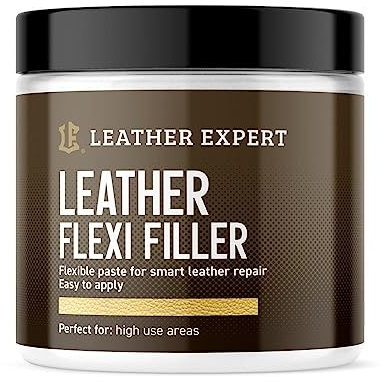 Flüssigleder für Lederreparatur 250 ml - Leder Reparatur Füller Gel für leichte Beschädigung - Leder Risse Reparieren für Sofa, Schuhe, Autositz – Flexibel Leather Filler - Ohne Schleifen