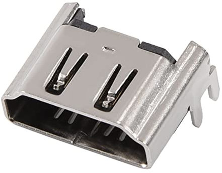 VGEBY Port HDMI pour PS4, 5 Pièces Port HDMI en Alliage D'aluminium Prise de Connecteur D'interface HDMI Compacte pour PS4 1000/1100/1200