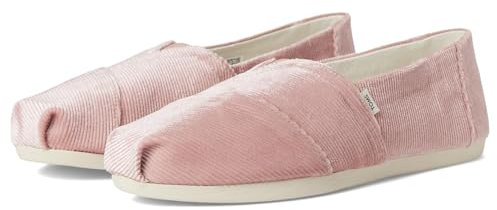 TOMS Alpargata Cloudbound, Mocassino Donna, Velluto A Coste Rosa Vintage, 41 EU