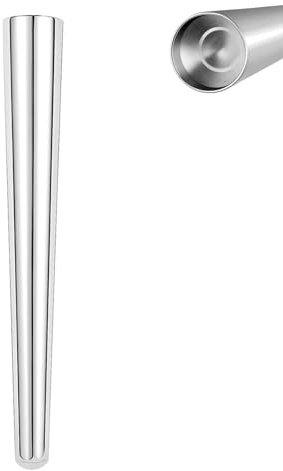 1 Stück Piercing Taper für Ohr Tunnel Plugs 1.4mm-11mm Insertion Taper | Ohrringe Gauge Assistenten Tool Edelstahl Ohrläppchen Expander Piercing Set