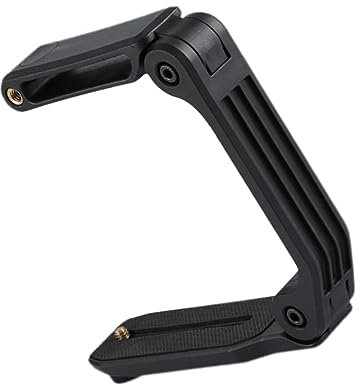 PHENOFICE Multipurpose Kamerastabilisator Stabile Klappbare Kamerahalterung Mit Ergonomischem Griff Und Universeller Schraubschnittstelle Für Mikrofon Led Geeignet Für Digitalkameras Und SMA