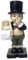 Dbvnnsy Porte-Toilettes drôle, garçon Tenant la Statue de Salle de Bain de Nez 6x3 Porte-Toilettes drôle Sculptures Modernes Stronter de Papier Toilette Unique pour Table de Table d'étagère, Style 1