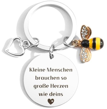 LmashRbaiw Schlüsselanhänger Erzieherin,Abschiedsgeschenk Lehrerin,Abschiedsgeschenk Erzieherin,Erzieherin Geschenk,Dankeschön Geschenke Erzieherin,Geschenk Für Erzieherin Lehrerin Grundschule