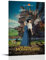 LRXDECOR Howls Moving Castle Pop Anime Movie Poster Leinwand für ästhetische Dekoration für Schlafzimmer, Zuhause, 40 x 60 cm, Rahmenstil-1