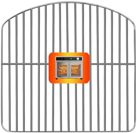 GWYSY Countertop Toaster Oven Accessories for BLACK+DECKER Crisp 'N Bake Air Fryer Toaster Oven, 12.4×12.2 IN Food Grade Stainless Steel Toaster Oven Replacement Parts Wire Rack, Dishwasher Safe