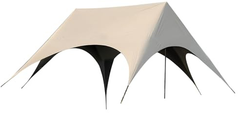 Zunishaone Outdoor Sail, Easy Assembly Canopy Tent for Camping, Group Activities Gazebo Folding for Garden, Wedding, Picnic, Lawn, Barbecue, Swimming Pool