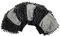 SIDCO Auto Waschhandschuh 6 x Handschuh Chenille Mikrofaser Putzhandschuh Spezialhandschuh