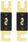 Heschen ANL Fuse ANL-100 100 Amp for Car Vehicles Audio System Sheet Gold Tone & Black 2 Pack