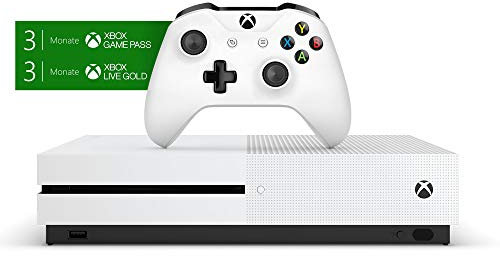 Xbox One S 500GB Konsole - Starter Bundle inkl. 3 Monate Xbox Game Pass