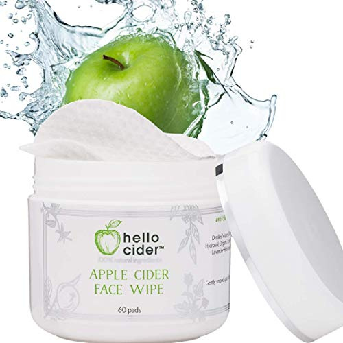 Hello Cider Apfelessig Akne Gesichtswasser Pads Teebaum 60 Pads